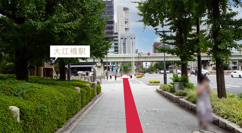 Osaka Metro御堂筋線 淀屋橋駅からの道案内