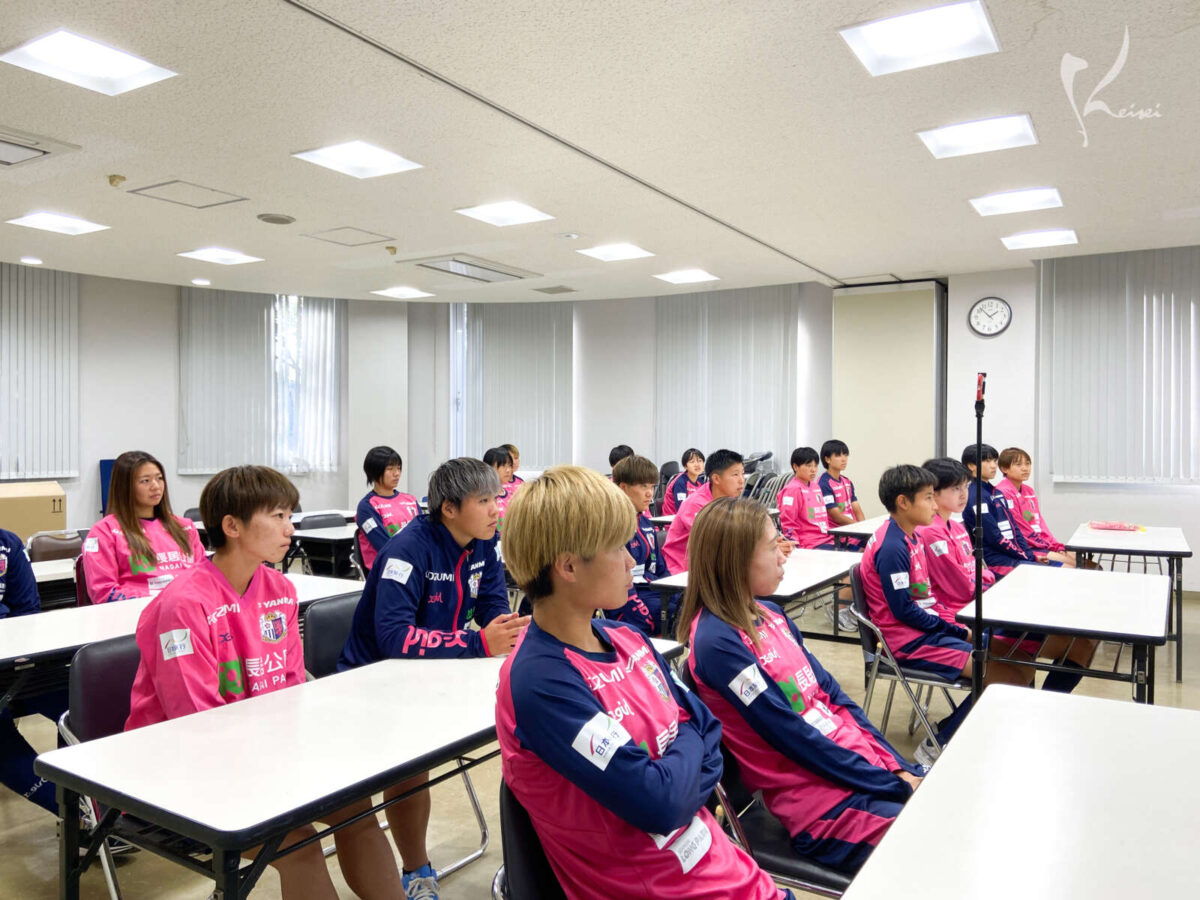 スキンケア講習会の様子