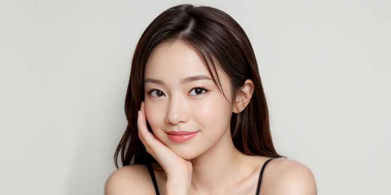 小顔女性イメージ