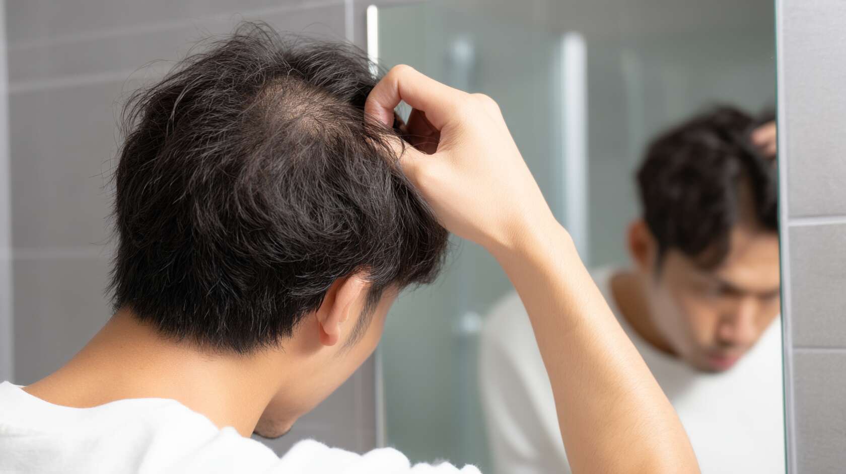AGAが進行してきた男性のイメージ
