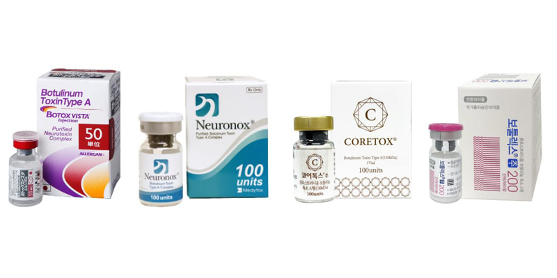 恵聖会クリニックで取り扱うボツリヌストキシン製剤のイメージ