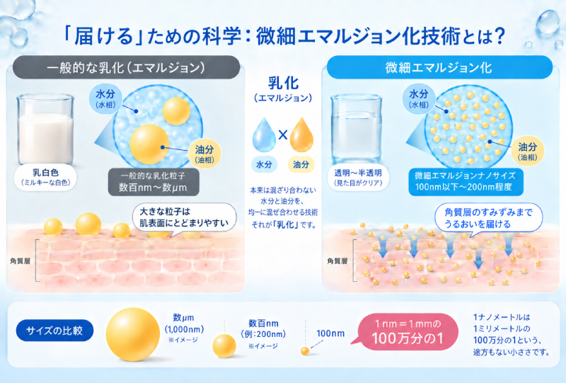微細エマルジョン化解説