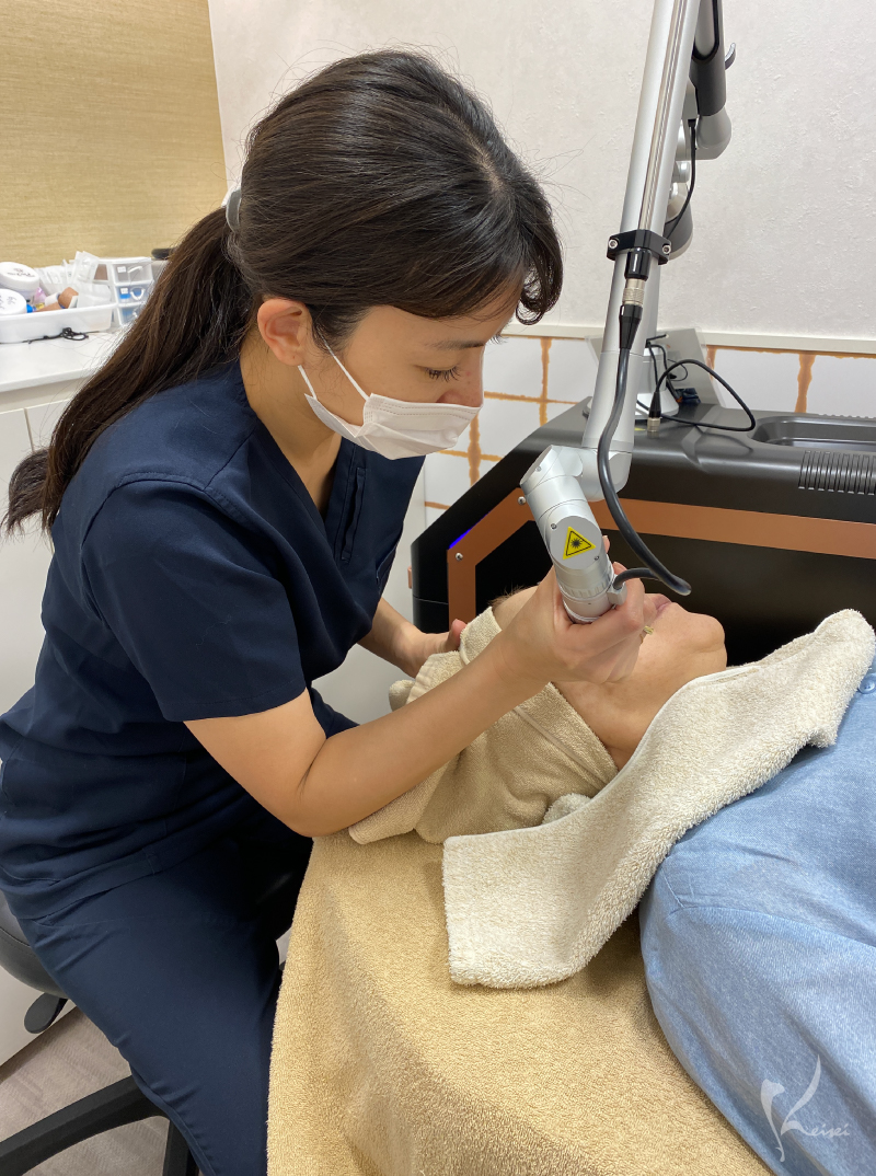 トーニングの様子