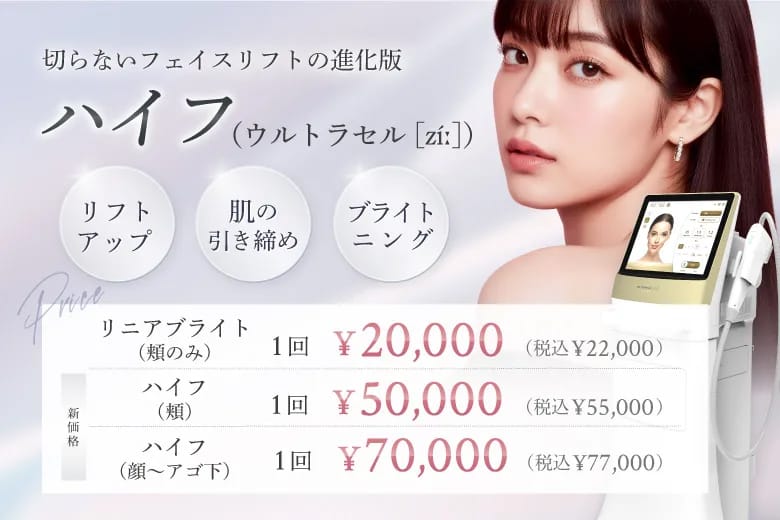 GSD Ultra-Hifu ウルトラハイフ ボディ専用 医療ハイフ(HIFU)｜たるみ引き上げ・小顔治療 | レディアンクリニック